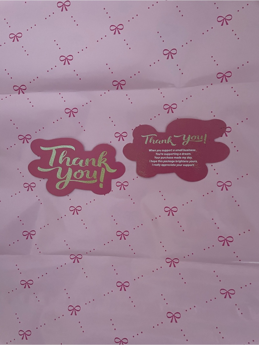 October is Breast Cancer Awareness Month shipping supplies